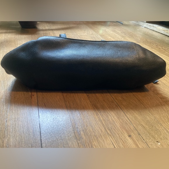 Nine West Bowling Style Satchel in Black EUC - Picture 7 of 7